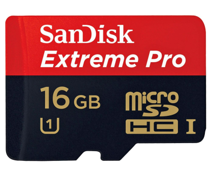 Nośnik pamięci SANDISK 16GB Micro SDHC SDSDQXP-016G-X46